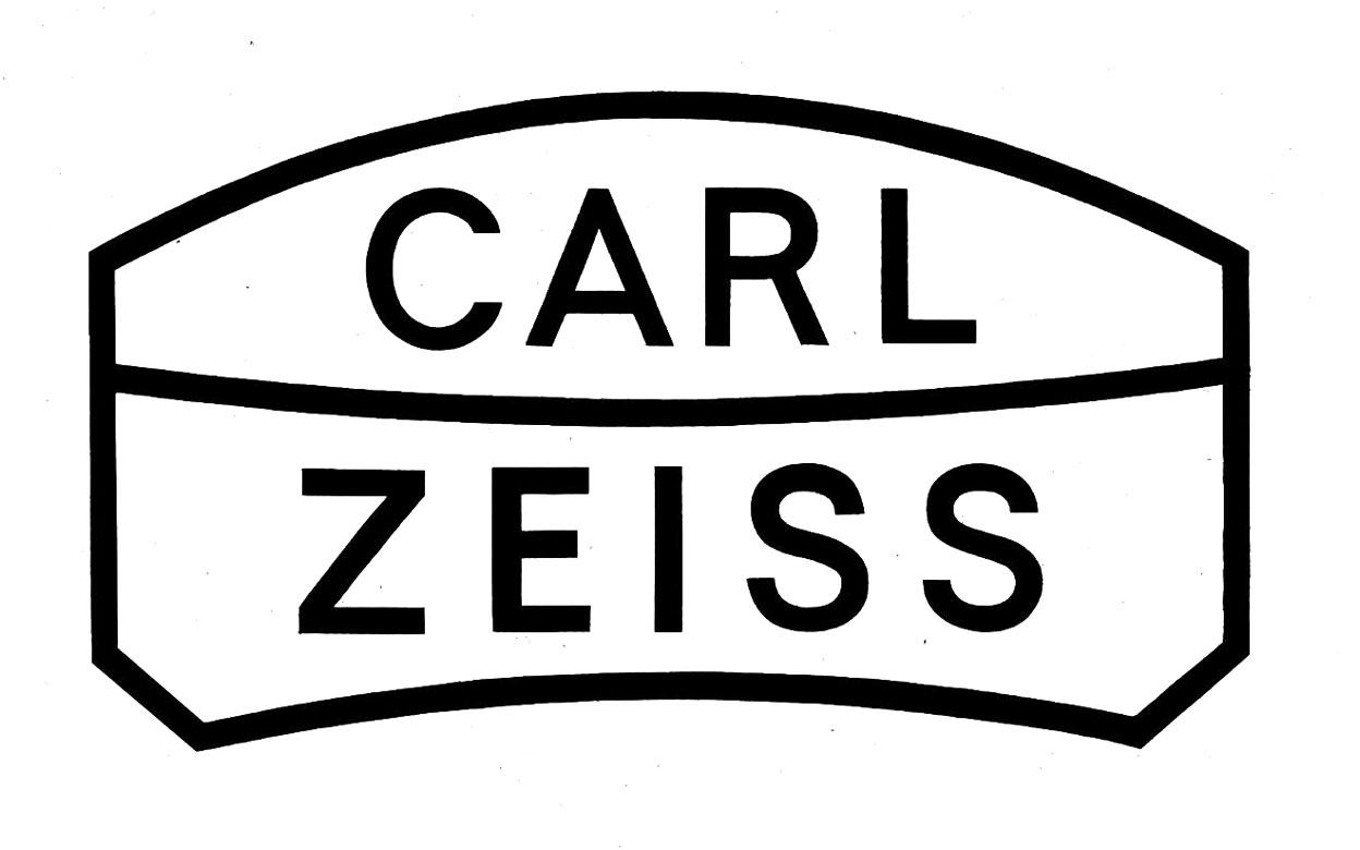 Das Logo von Carl Zeiss in Oberkochen, 1953-1971.