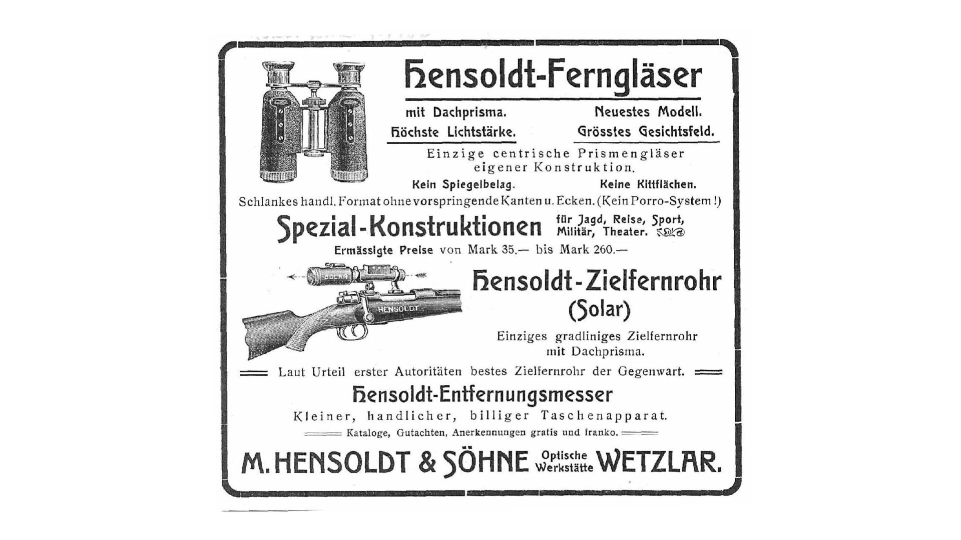 Zielfernrohr mit Prismenumkehrsystem