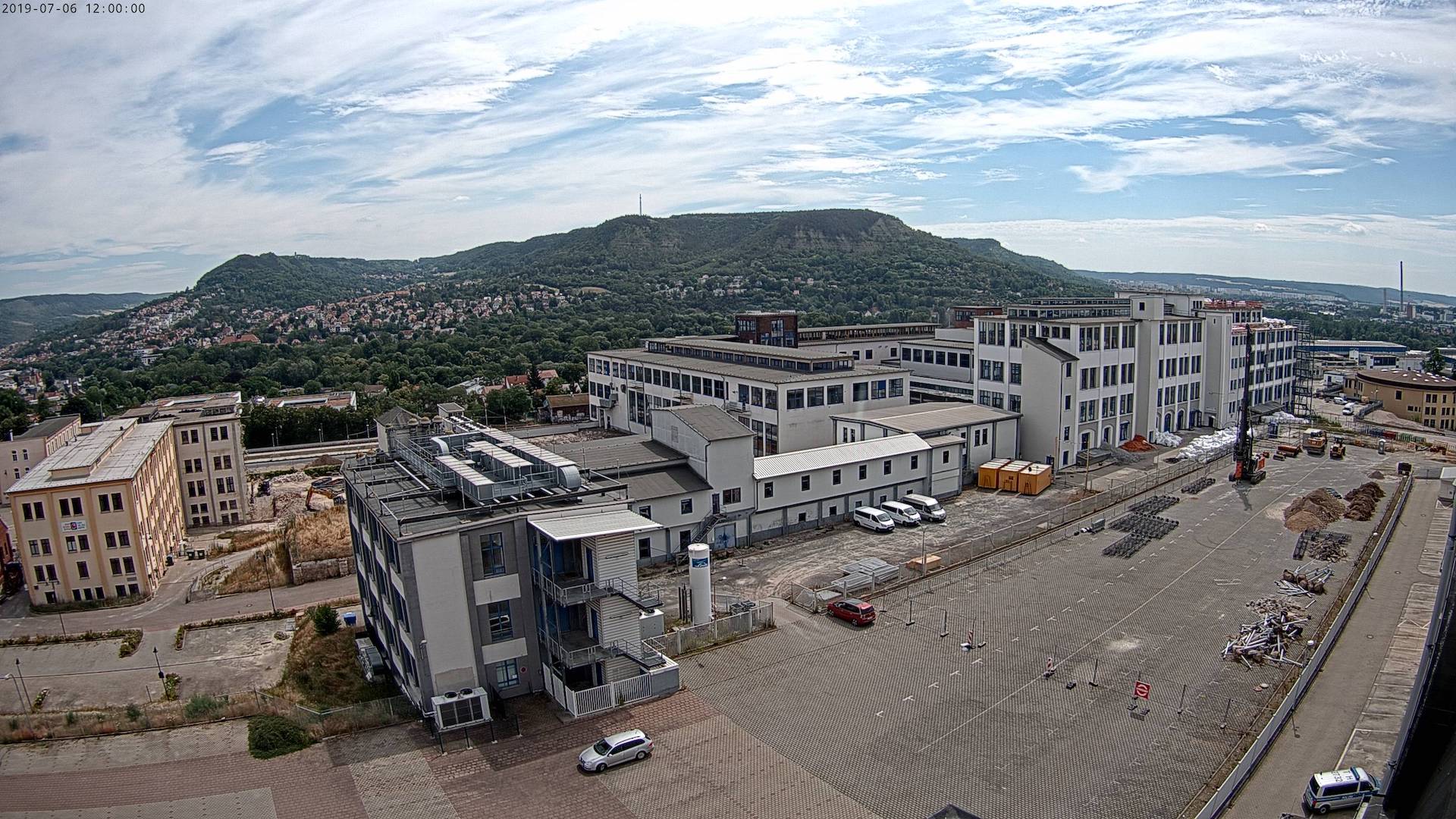 Blick aus Süden