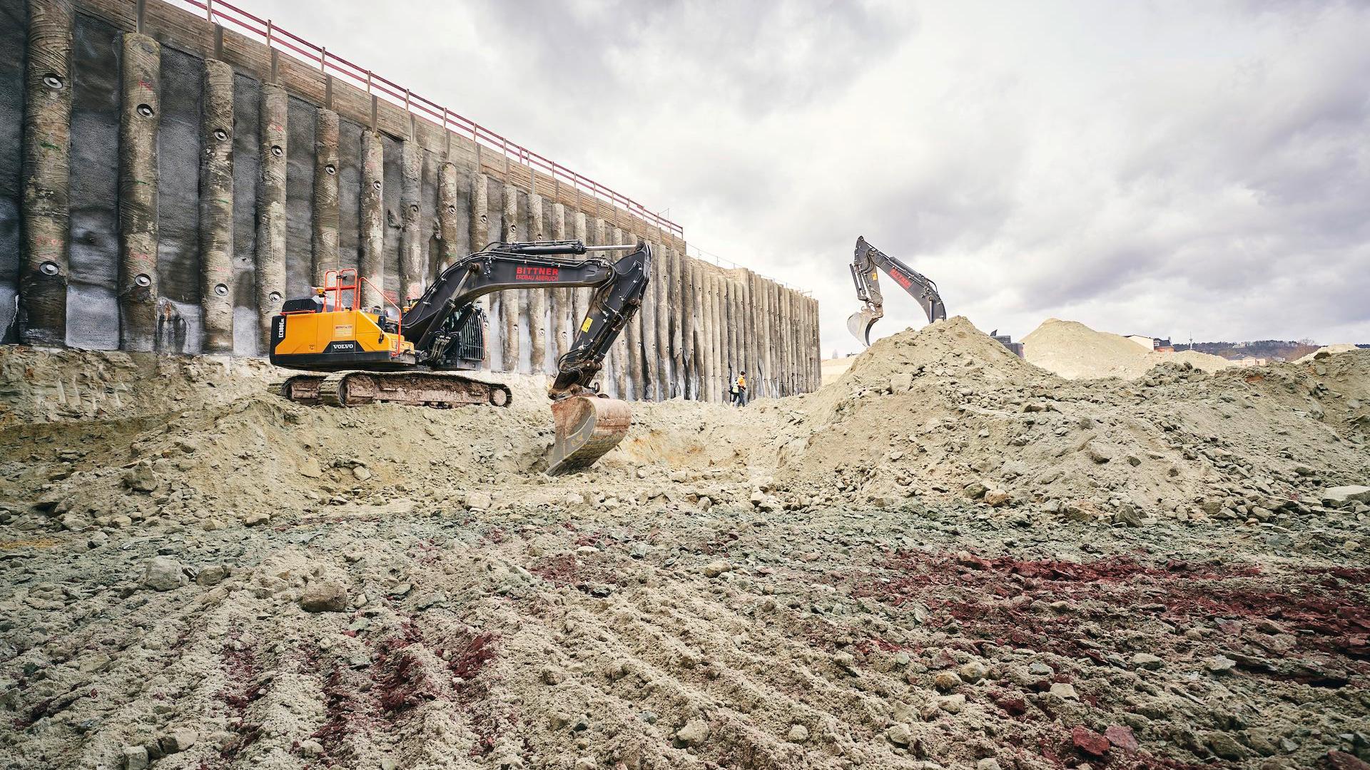 Baustellenupdate: Kran auf Baustelle