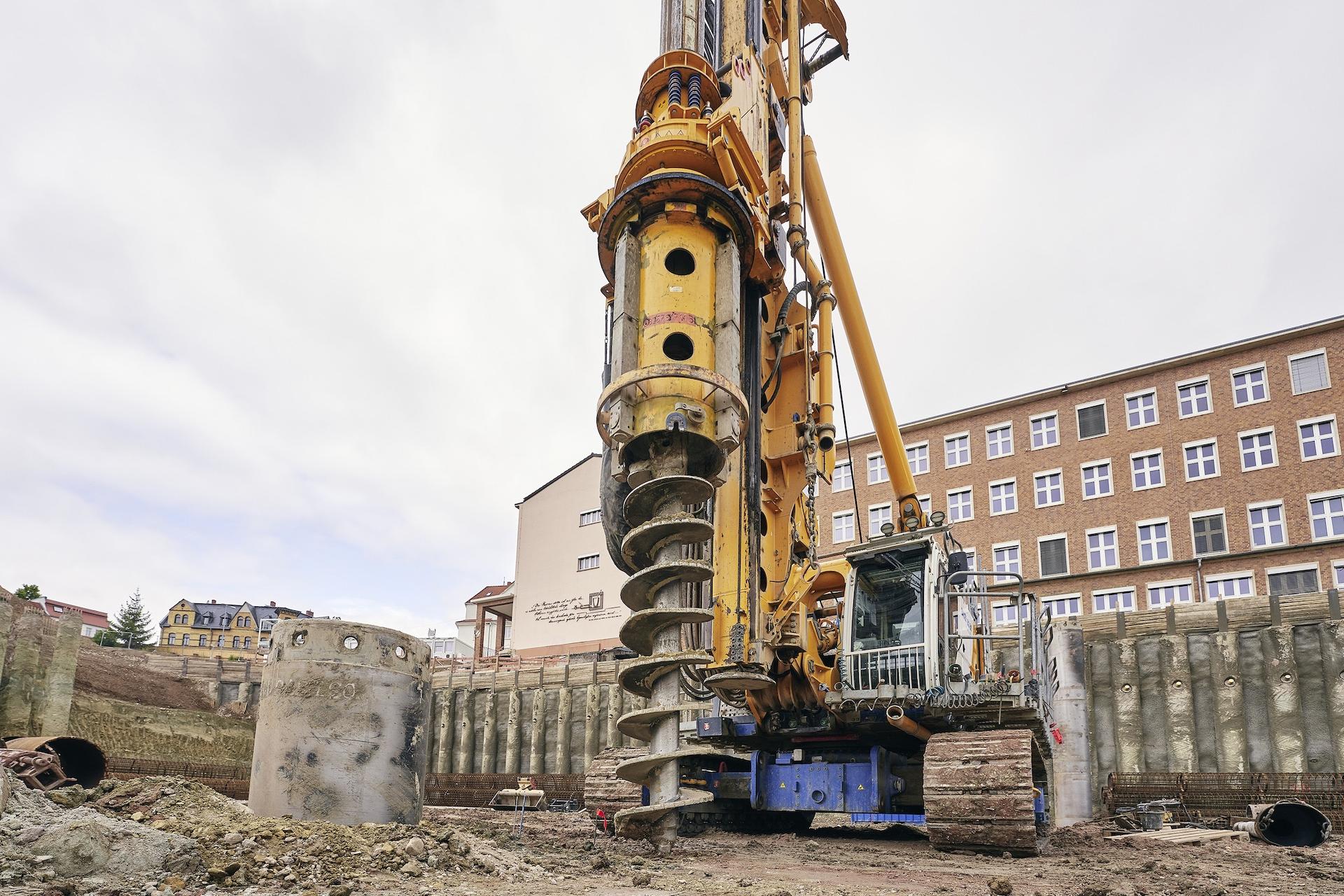 Maschine für schwere Erdbauarbeiten