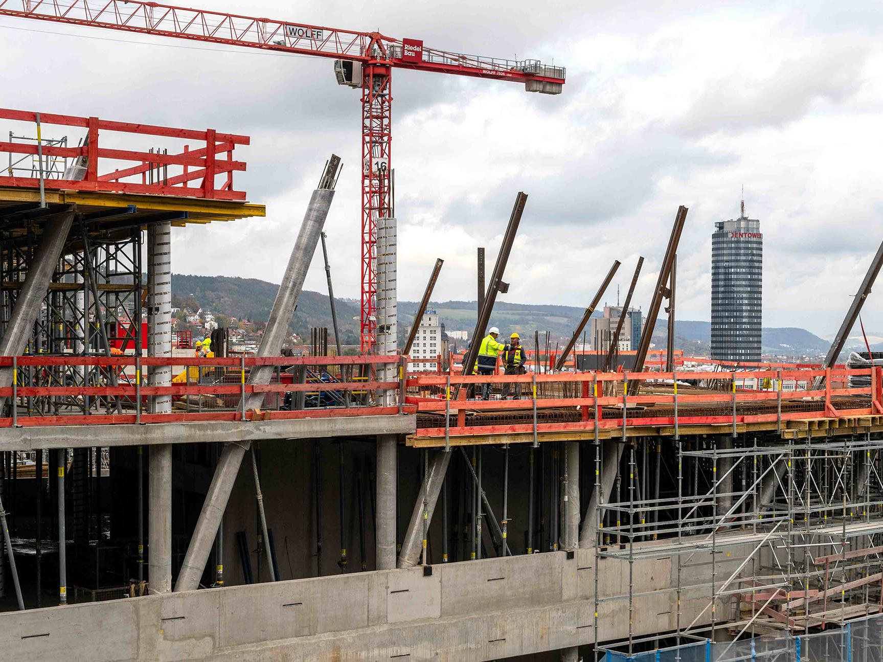 90 Prozent des Rohbaus abgeschlossen