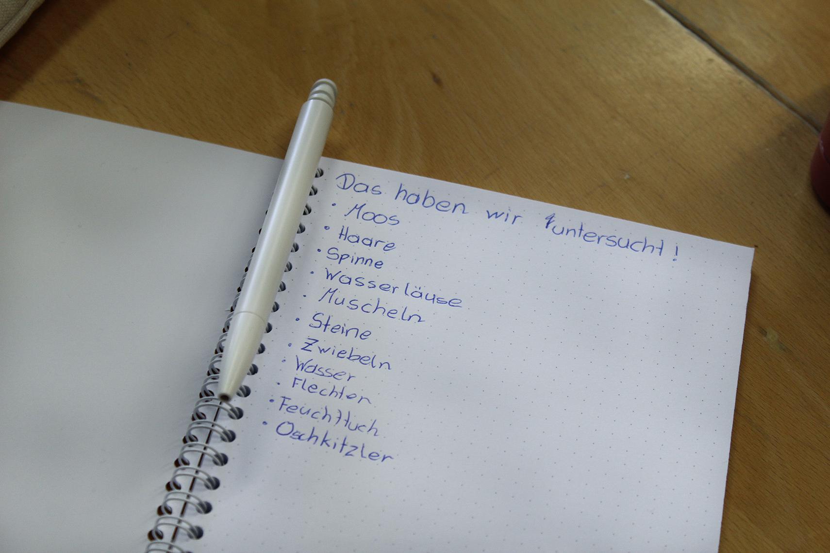Notizen aus dem Workshop