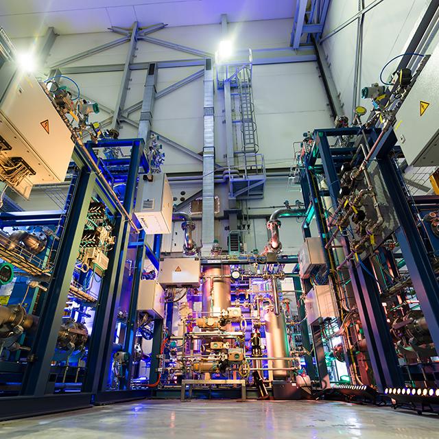 Großelektrolyseur am Forschungzentrum Jülich