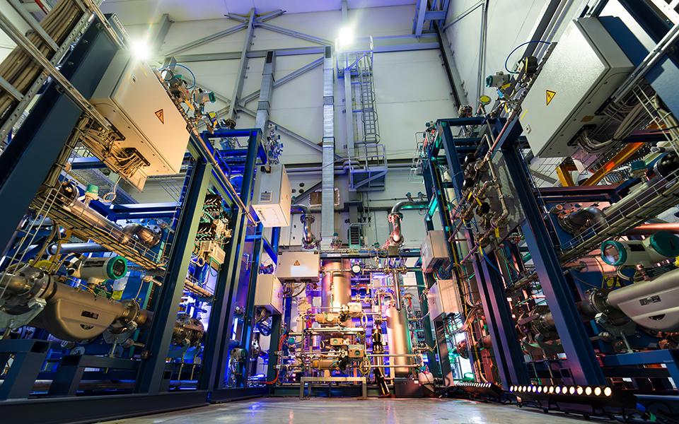 Großelektrolyseur am Forschungzentrum Jülich