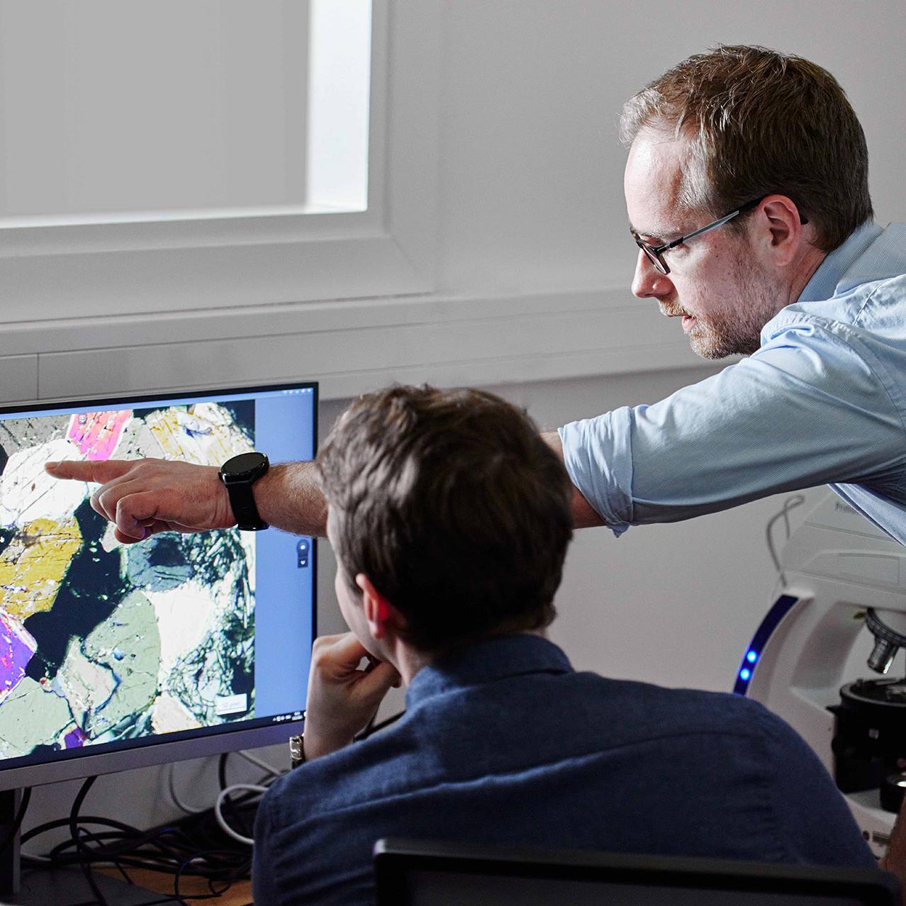 Dr. Oliver Plümper, Geologe und assoziierter Professor an der Universität Utrecht