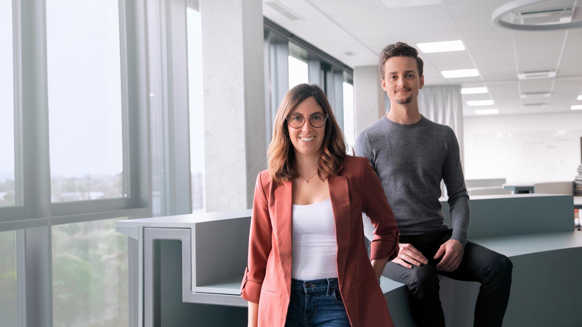 Dr. Eleonora Tagliabue und Dr. Daniel Reichard