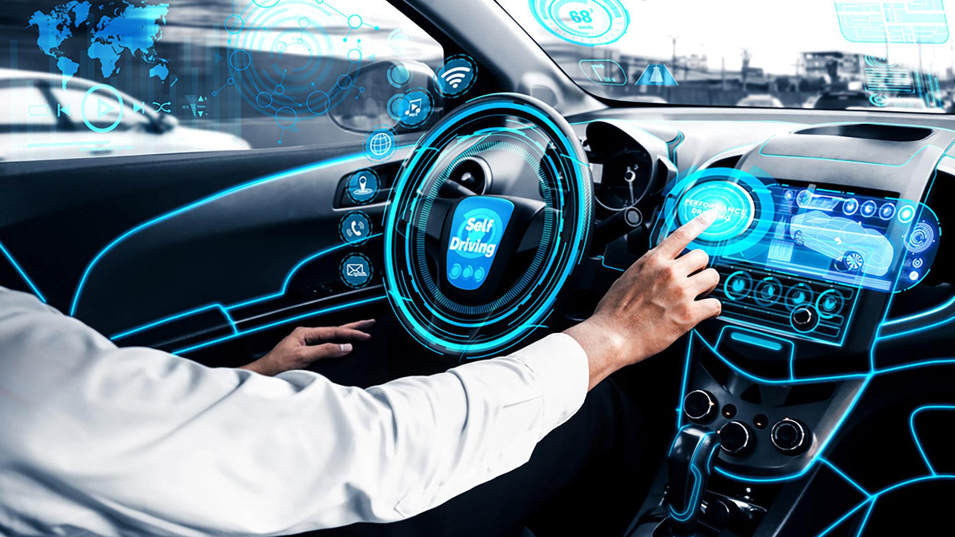 Beim autonomen Fahren steuert eine Künstliche Intelligenz das Auto.