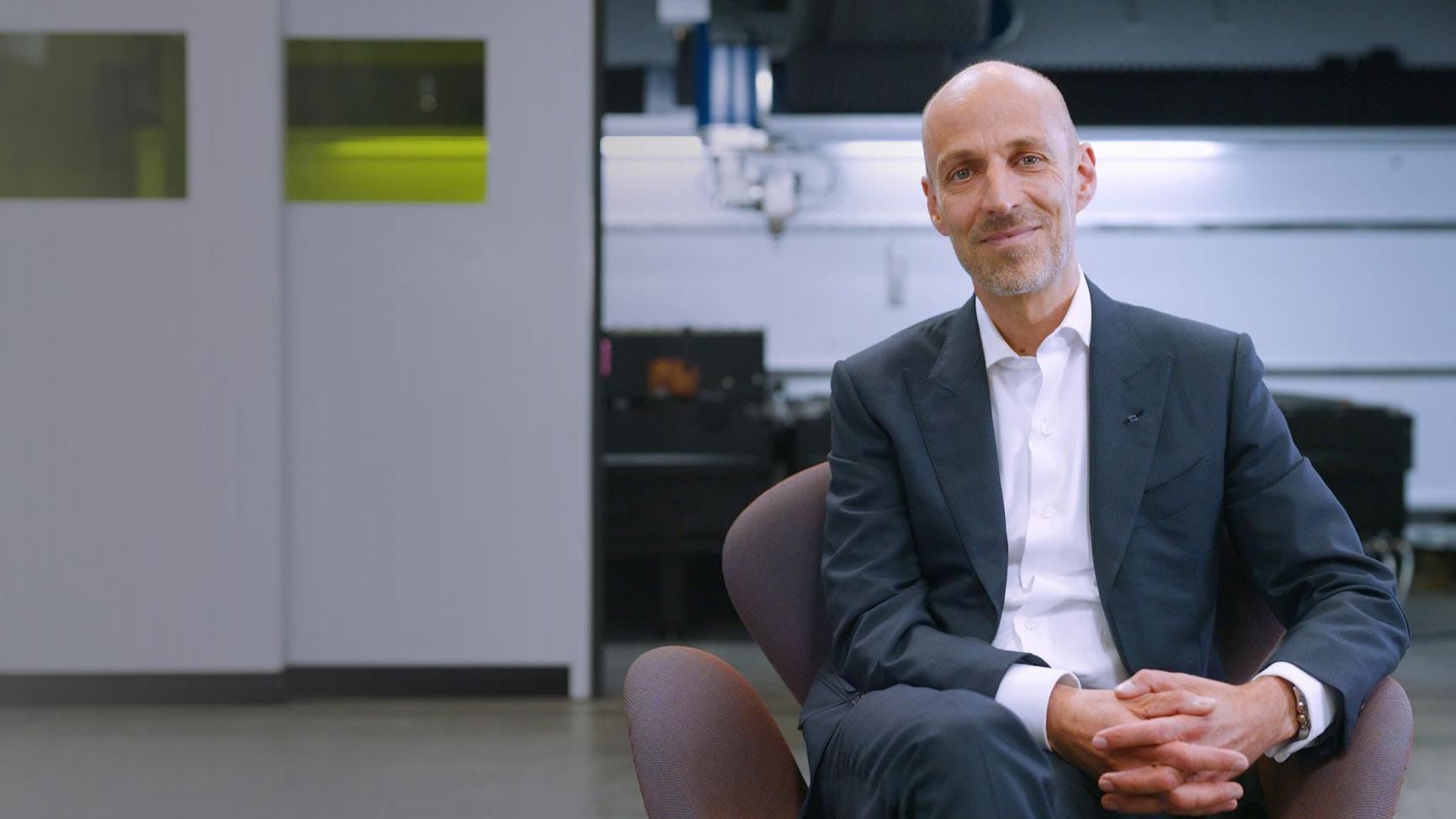 Interview Dr. Peter Leibinger, CTO der TRUMPF Gruppe