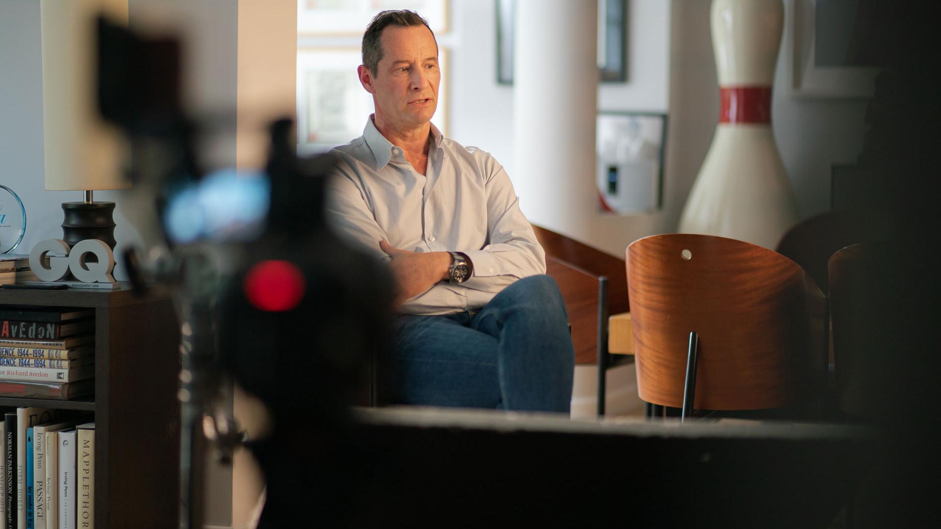 Making-of Sebastian Copeland, preisgekrönter Fotograf, Abenteurer und aktiver Umweltschützer.