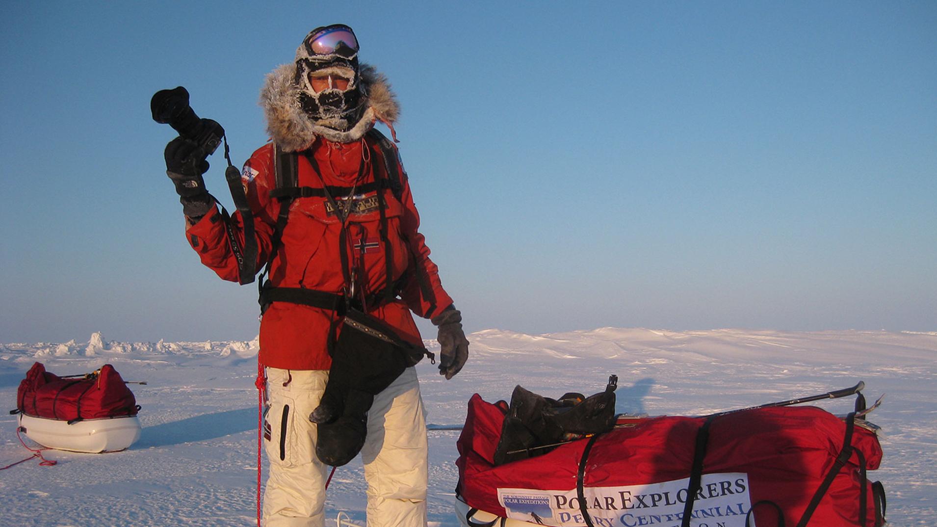 Sebastian Copeland, preisgekrönter Fotograf, Abenteurer und aktiver Umweltschützer.