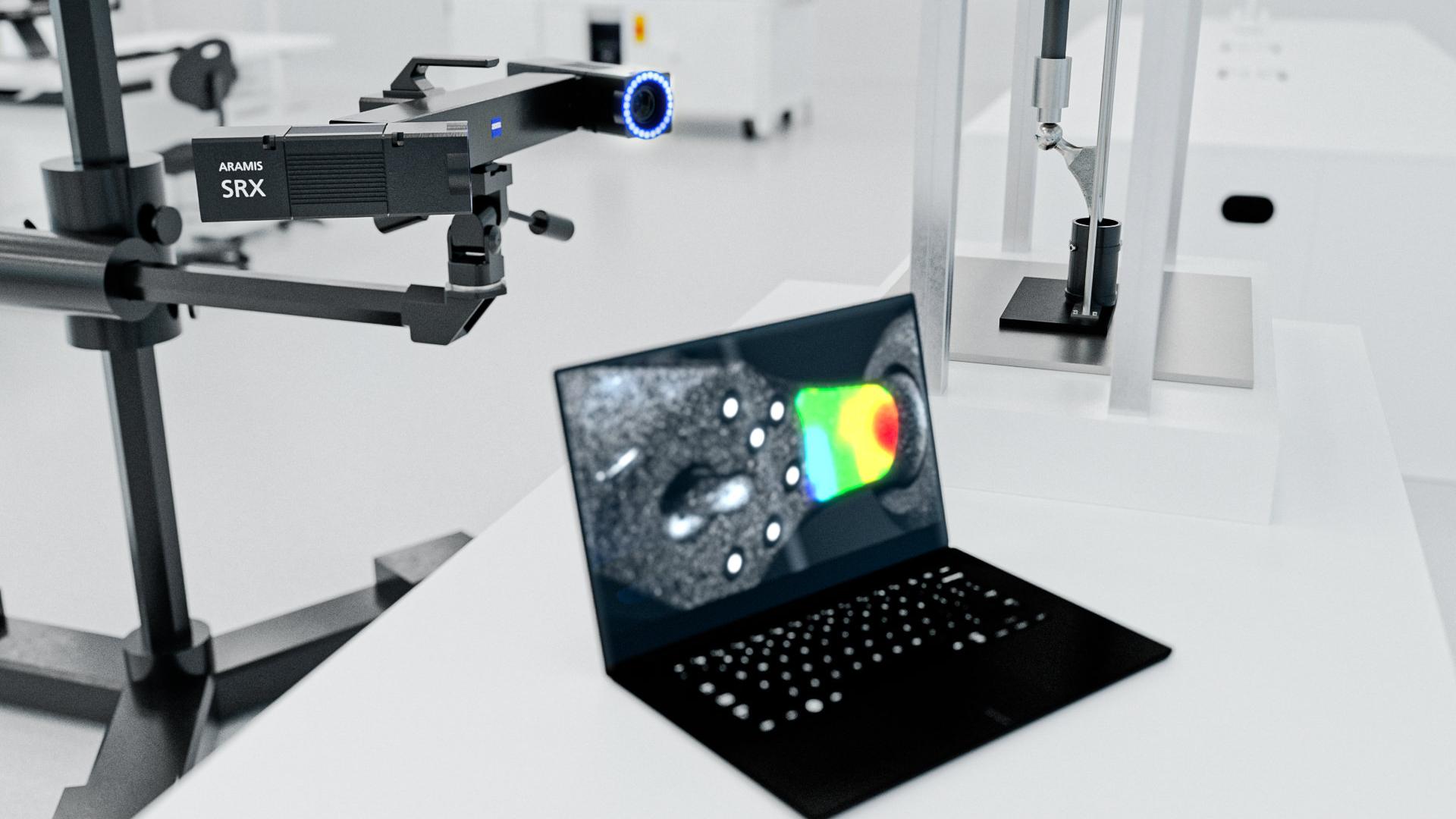 Analyse der mechanischen Eigenschaften einer Hüftprothese