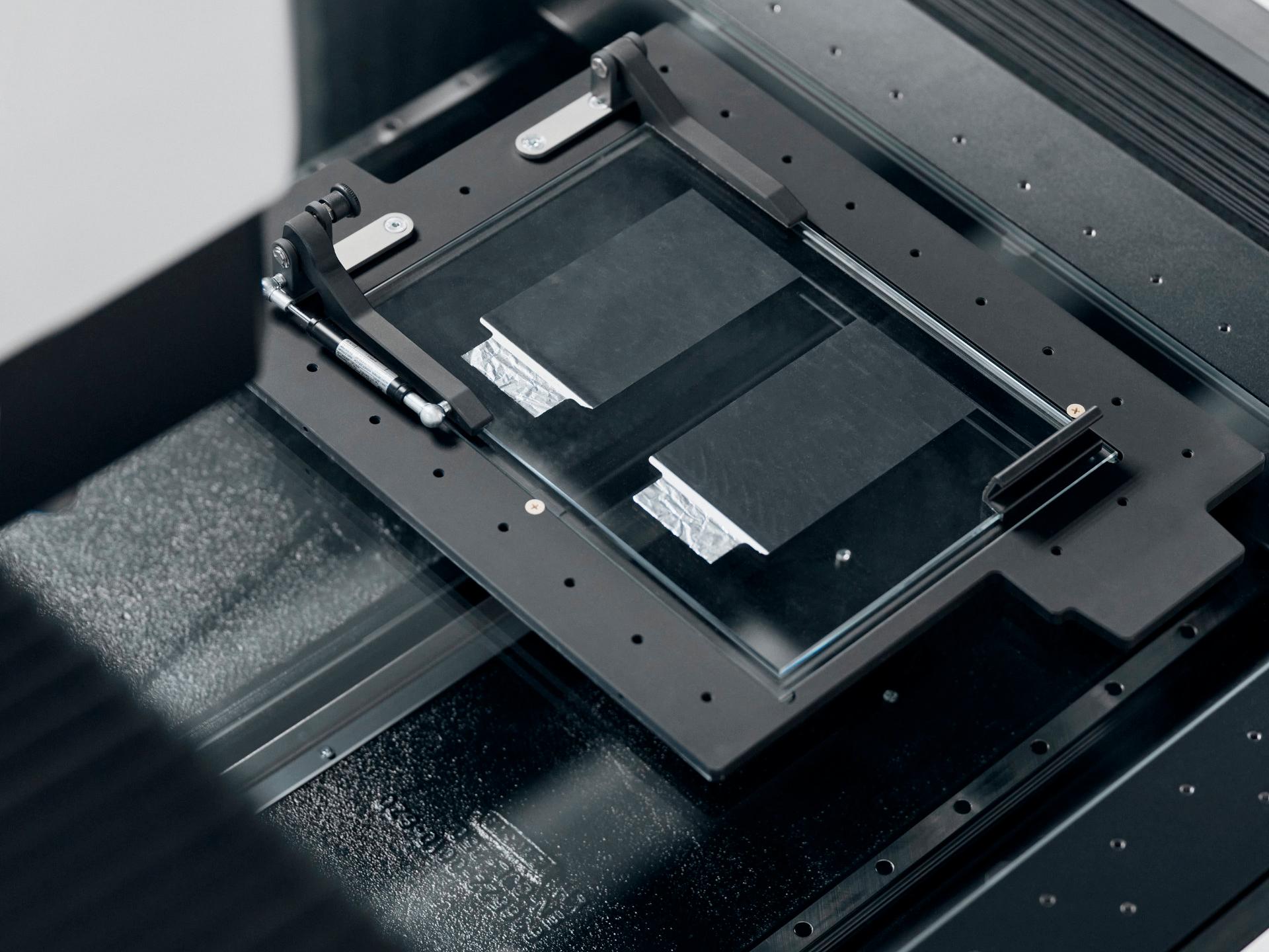 The battery system is in use