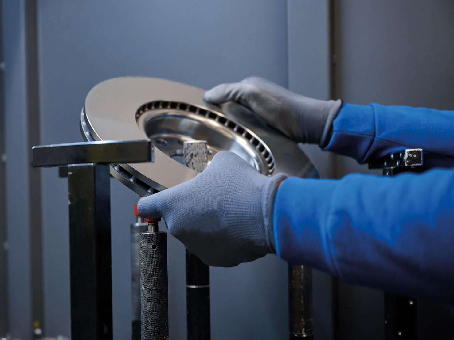 Die Produktion von Bremsscheiben von Breyden ist im Gange