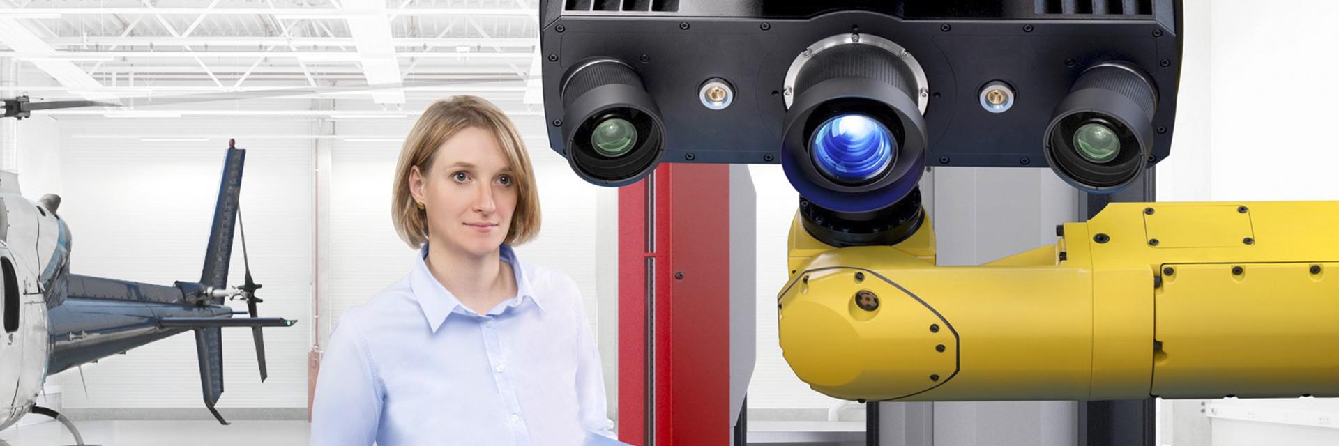 Advanced optical technologies for efficient rotor blade inspection