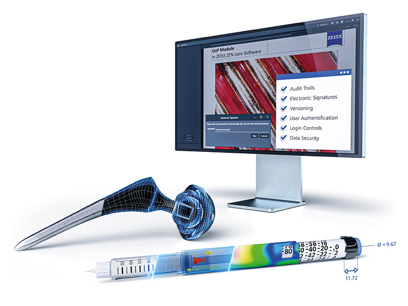 Die wichtigsten Funktionen des ZEISS ZEN core GxP Toolkit