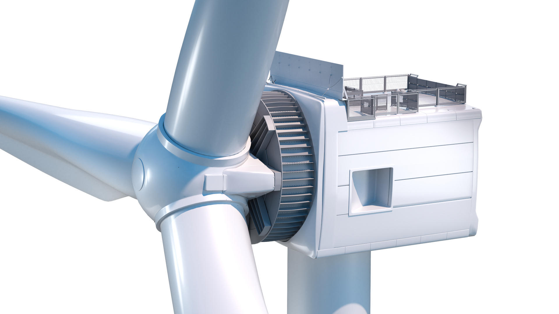 Die Direktantriebstechnik beschreibt einen Generator, bei dem das Getriebe direkt in oder neben der Nabe eingebaut ist und sich mit der gleichen Geschwindigkeit wie die Nabe dreht.
