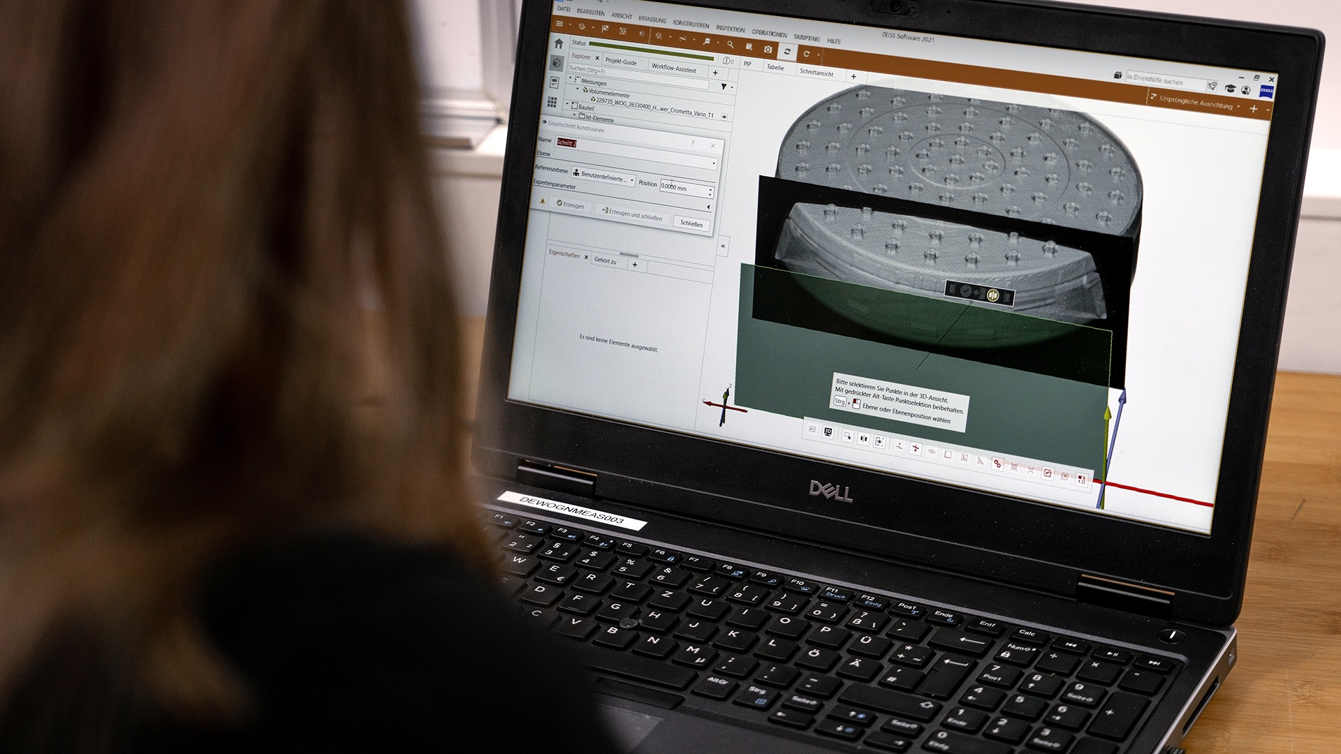 Anschließend wertet Hansgrohe diese in ZEISS INSPECT X-Ray selbst aus.