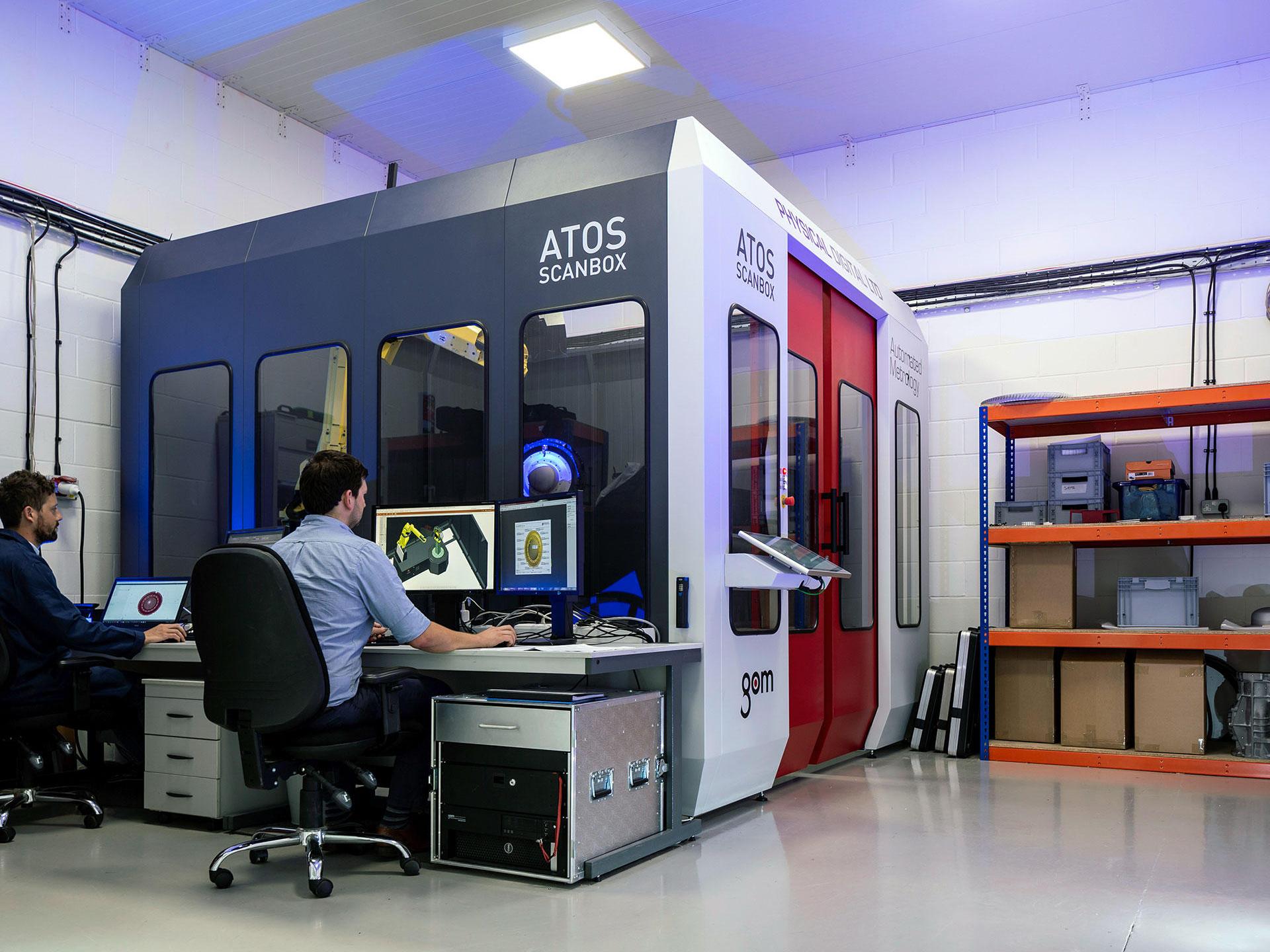 ATOS ScanBox bei Physical Digital