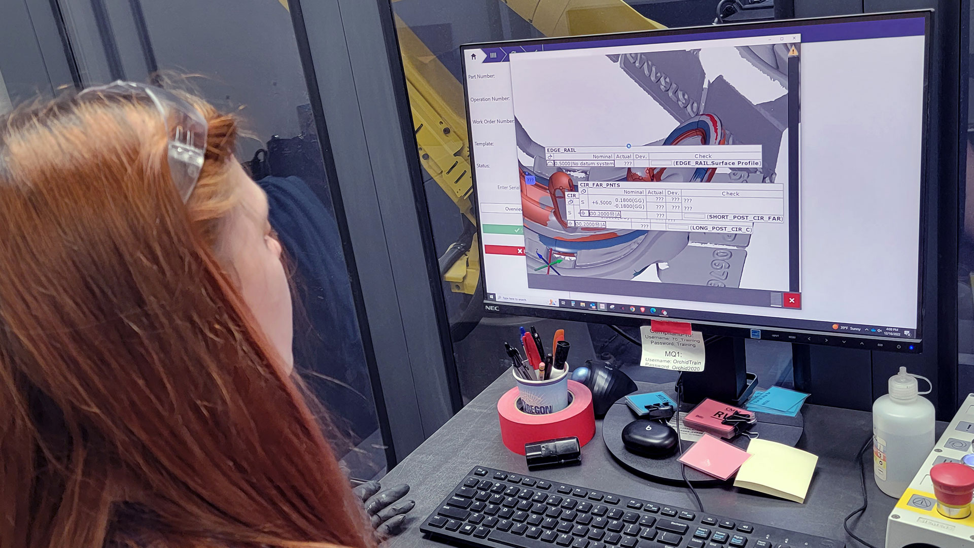 Die Prüfer in der Qualitätssicherung bei Orchid Orthopedic Solutions sind von der Software und ihren Möglichkeiten begeistert, und das Unternehmen kann andere Abteilungen immer auf dem neuesten Stand halten
