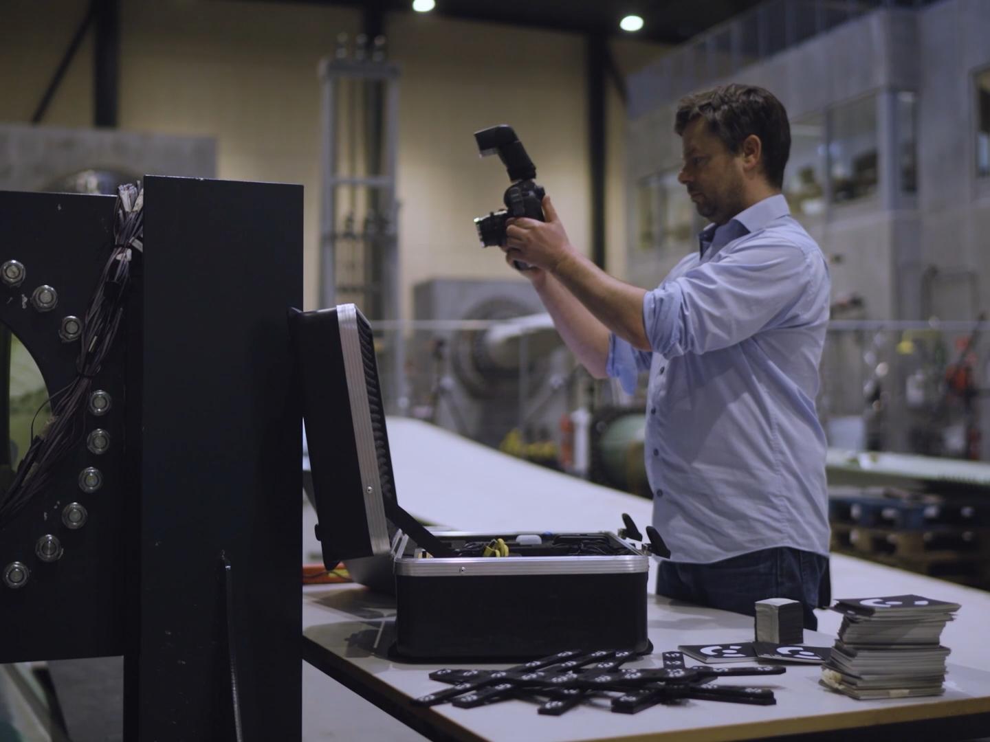 Flexible and mobile use of the TRITOP 3D coordinate measuring machine