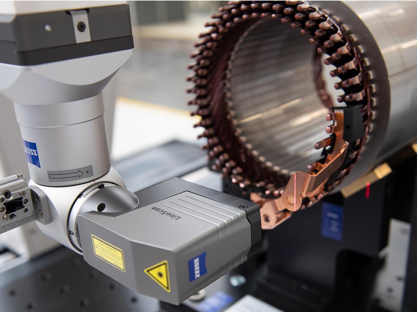 ZEISS und VW entwickeln gemeinsam eine Messlösung für Hairpin-Statoren