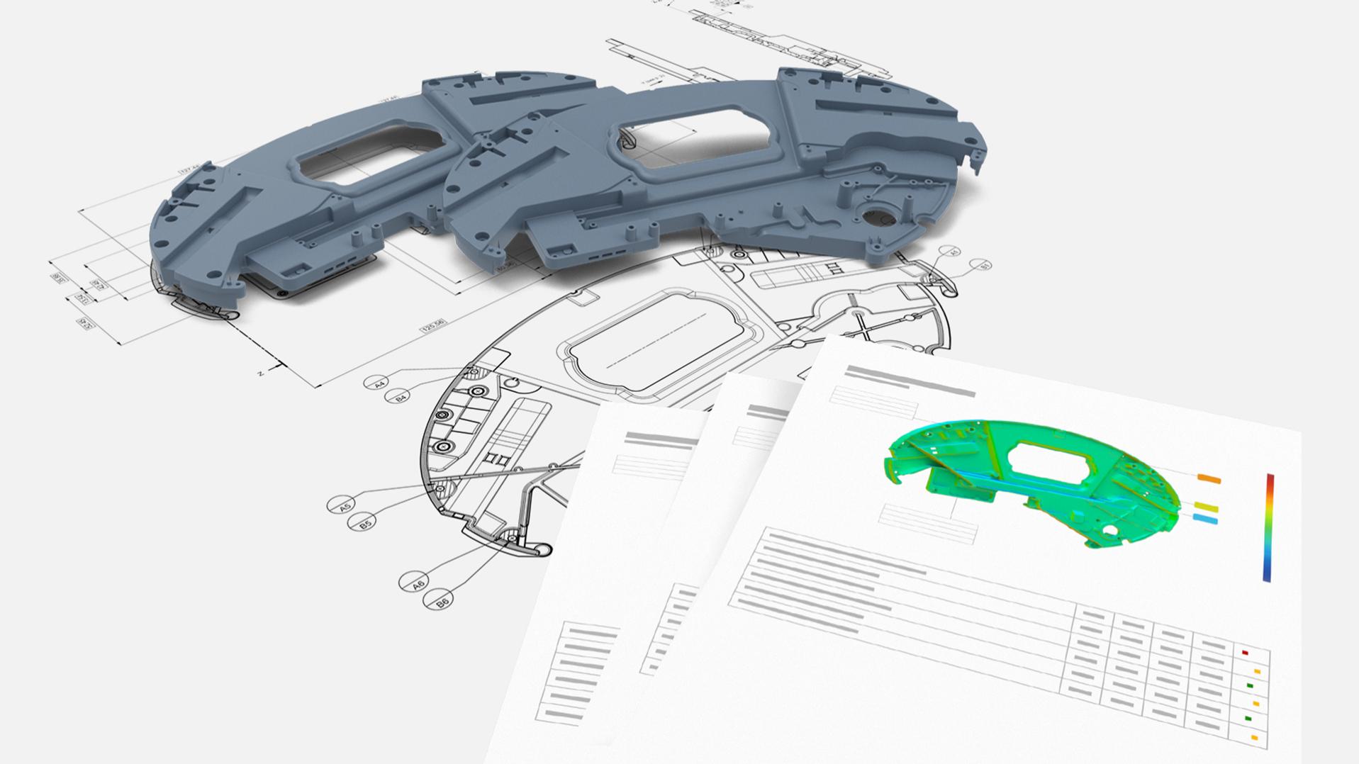 Intuitives Reporting in ZEISS INSPECT Optical 3D