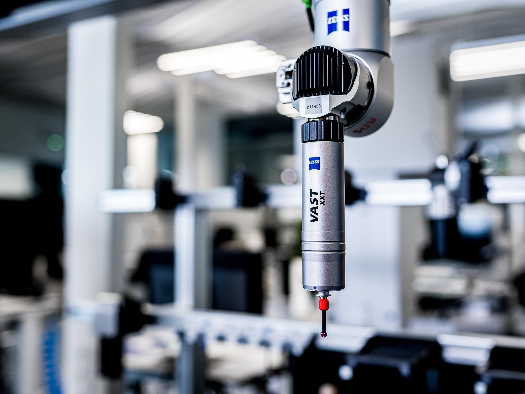 ZEISS VAST XXT Messkopf in der Anwendung