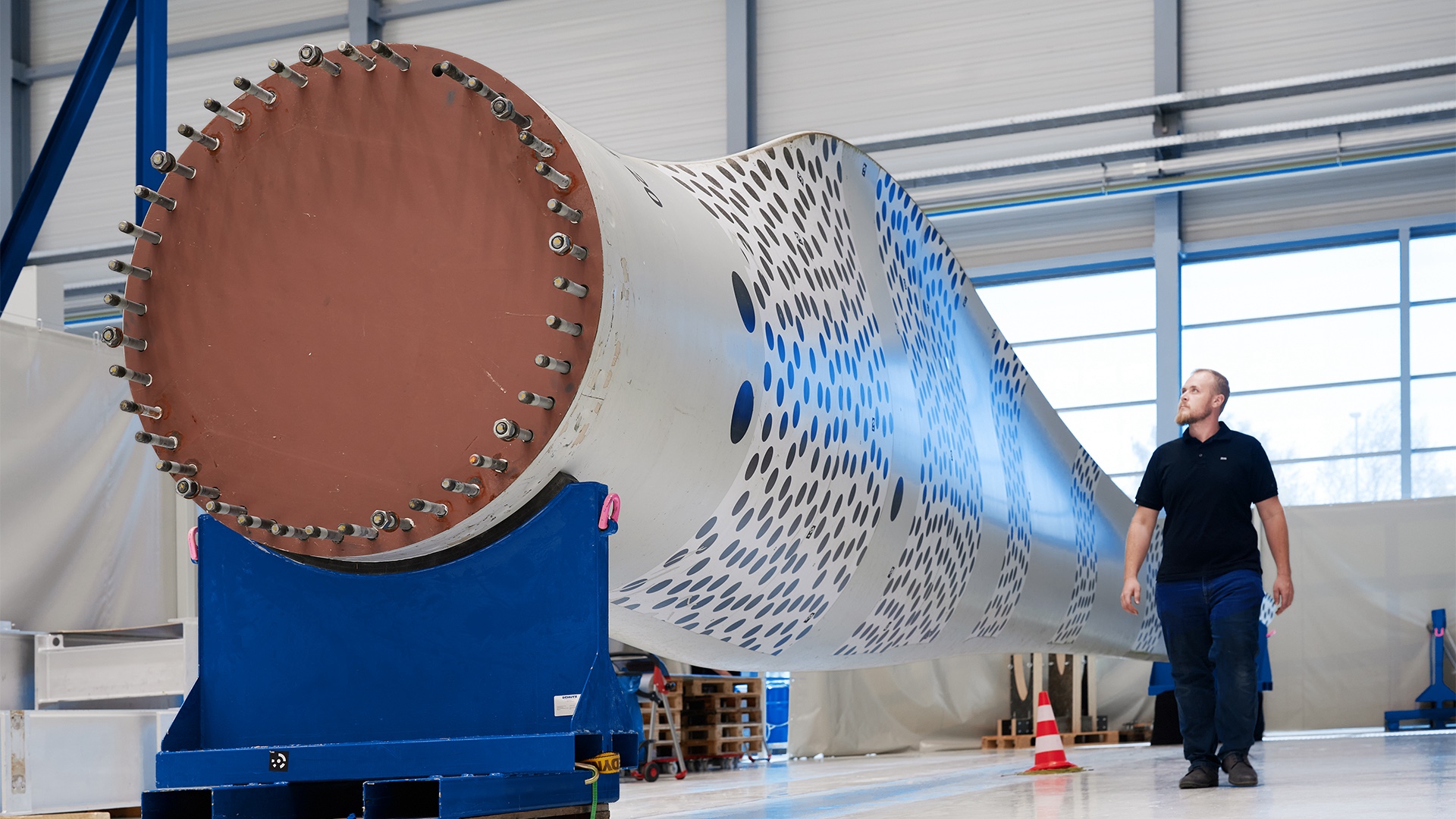 Messsystem kommt zum Messobjekt​