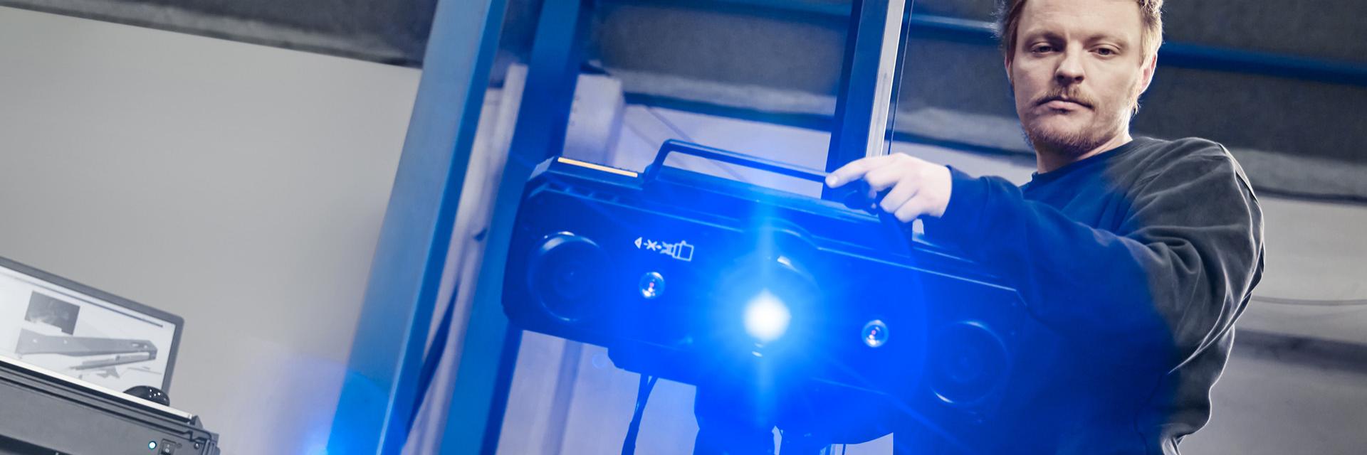 Industrielle 3D-Scan-Technologie