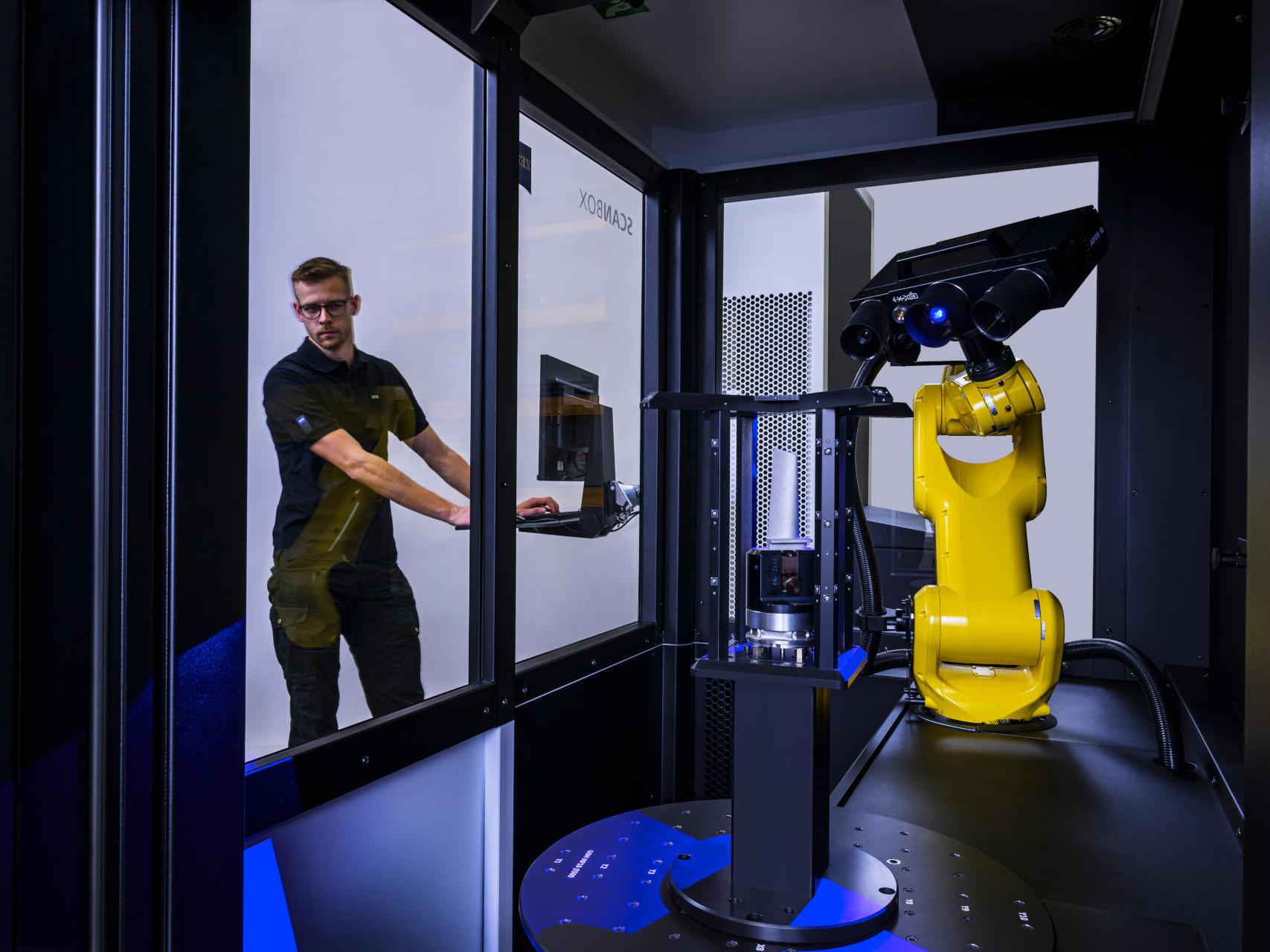 Automatisierte Beladung und autonome Bauteilinspektion
