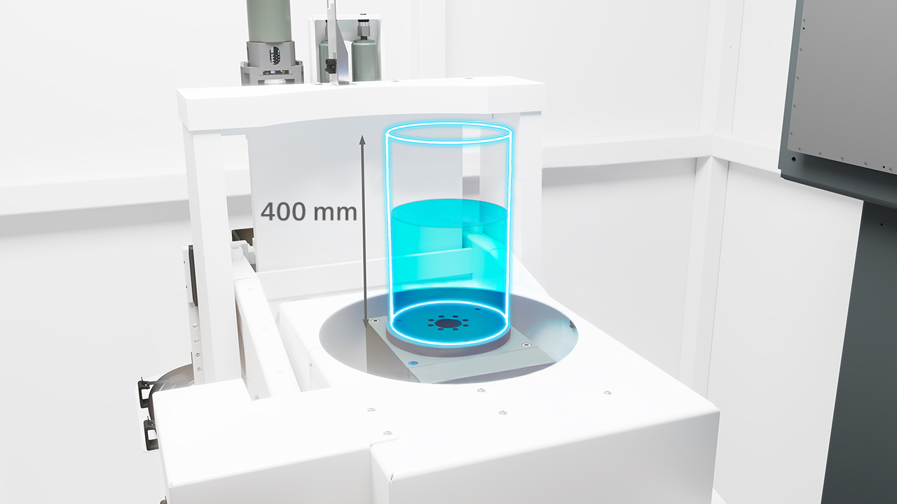 Vertikale Messfelderweiterung