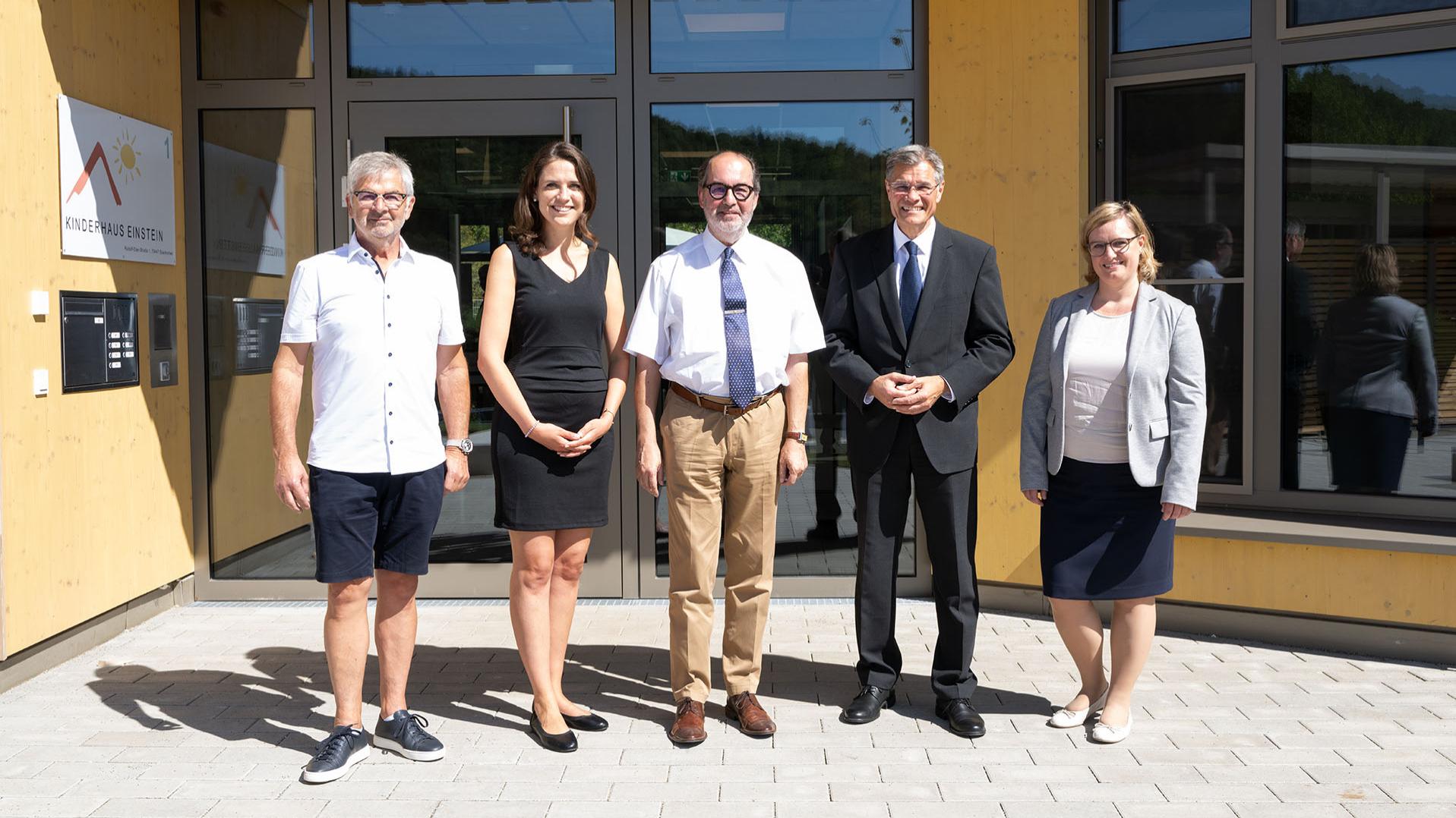 Feierliche Eröffnung des Kinderhaus Einstein in Oberkochen