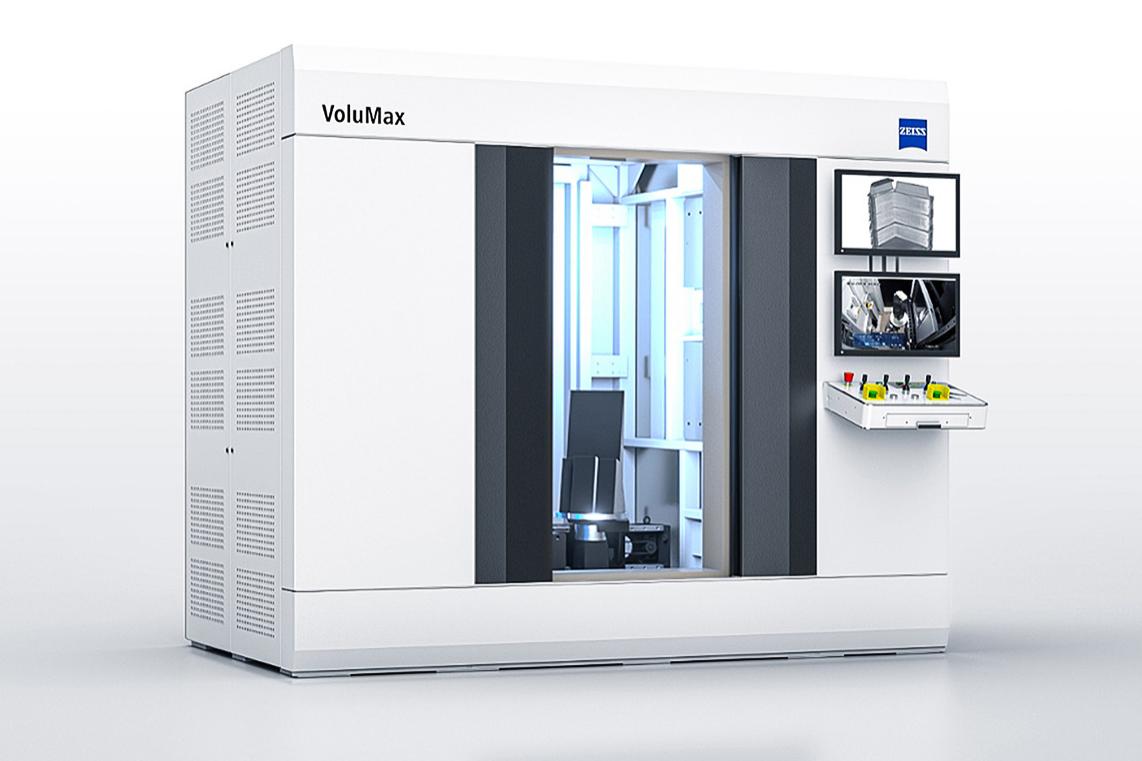 The ZEISS VoluMax 9 titan is a compact powerhouse for ensuring high density material inspection such as battery module quality.