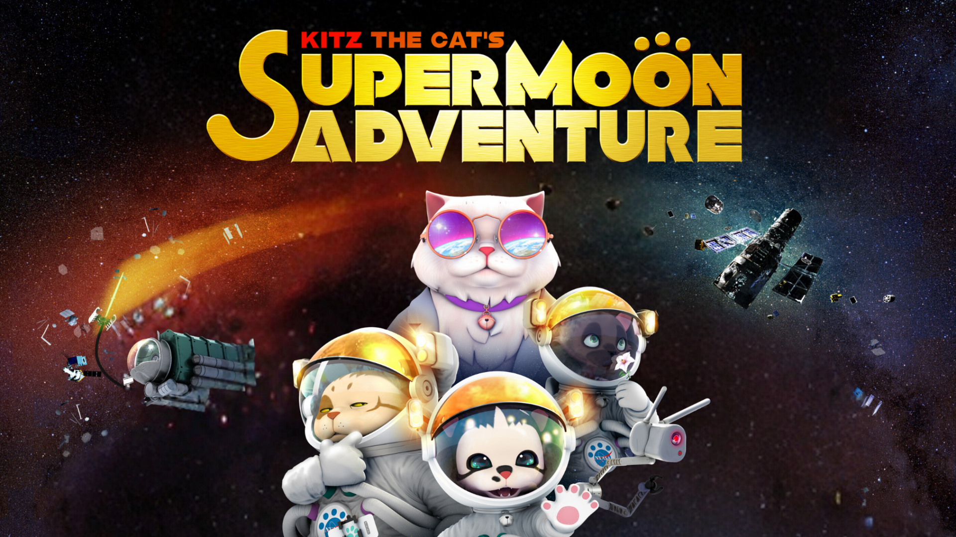 Kitz the cat's - Supermoon Adventure