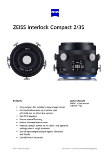 Vorschaubild von ZEISS Interlock Compact 2/35