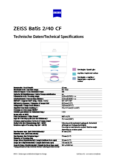 Vorschaubild von ZEISS Batis 2/40 CF