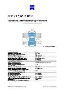 Vorschaubild von ZEISS Loxia 2/35