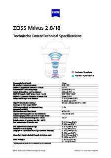 Vorschaubild von Datasheet