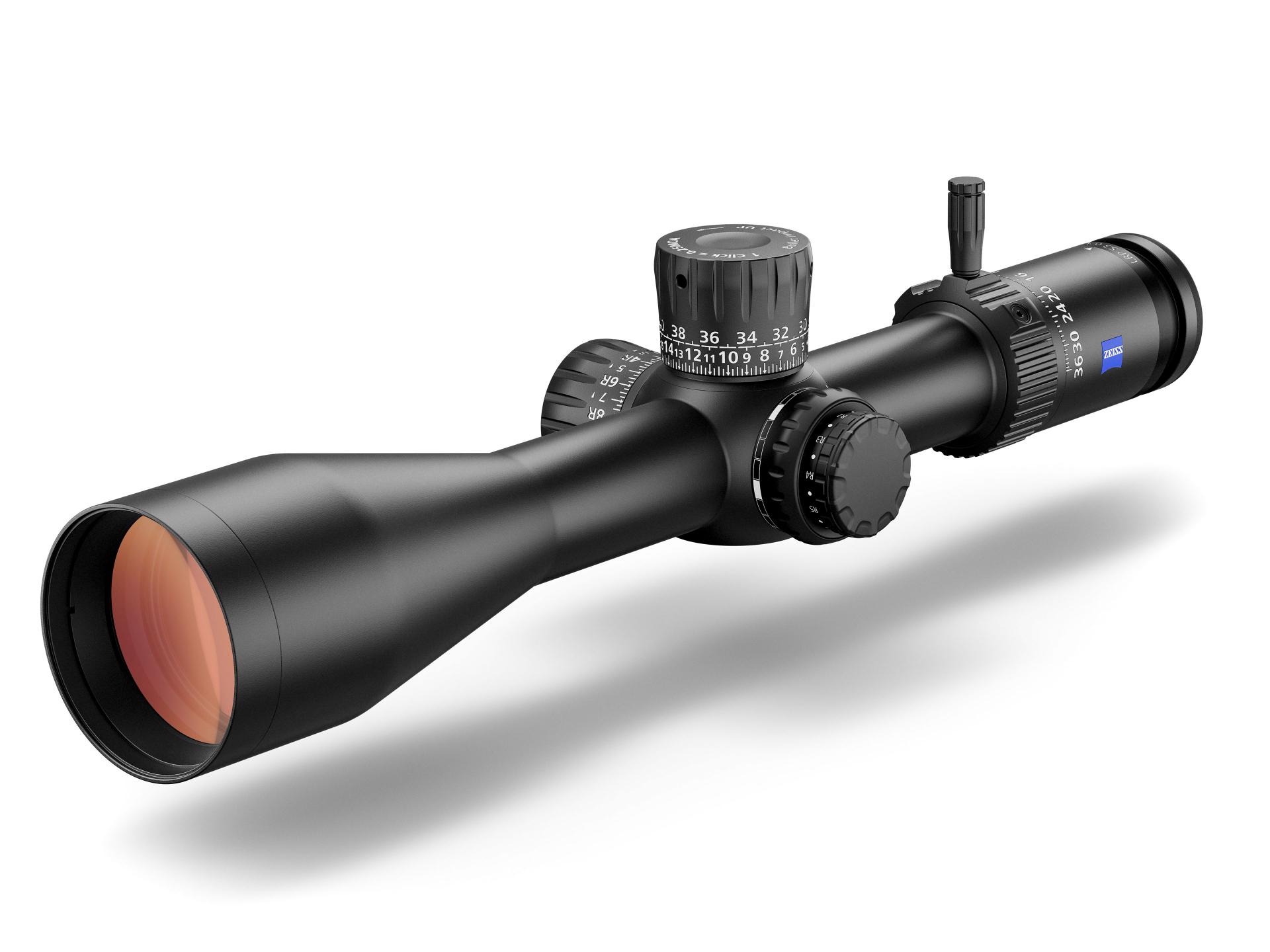 ZEISS LRP S3 riflescope with precision turrets, compact body, and optimized optical clarity for hunting and tactical shooting