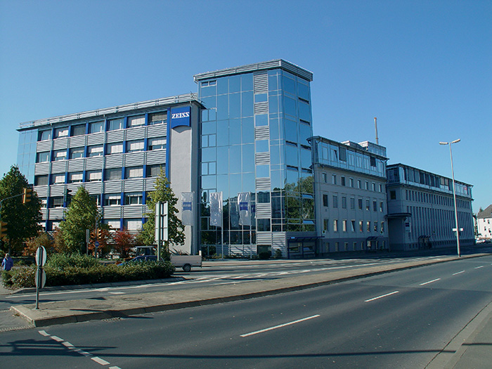 Gebäude in Wetzlar der ZEISS Sparte SMT