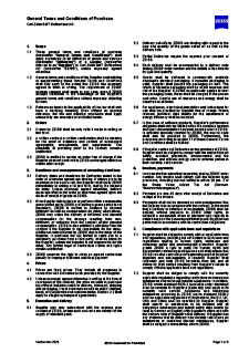 Vorschaubild von General Terms and Conditions of Purchase 