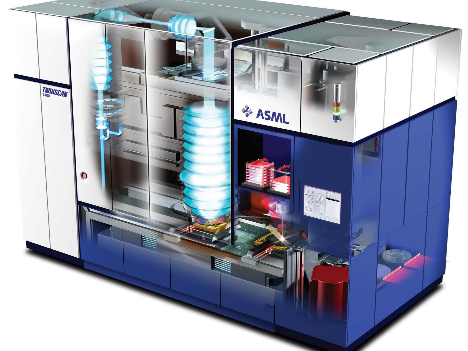 Einblicke in Maschine von ASML 
