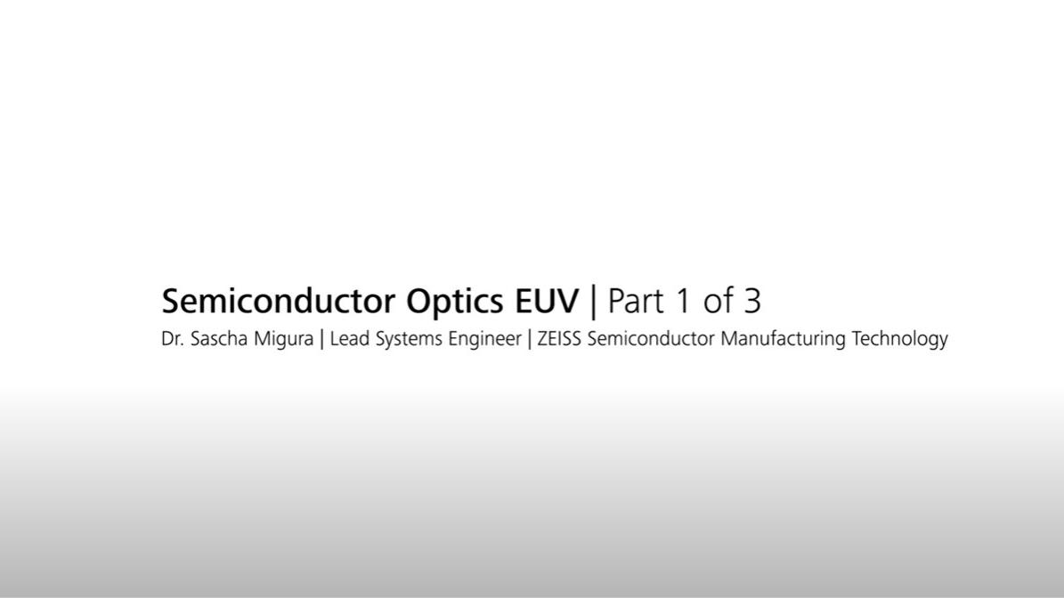 Wie EUV-Lithographie funktioniert, erklärt von Dr. Sascha Migura Teil 1