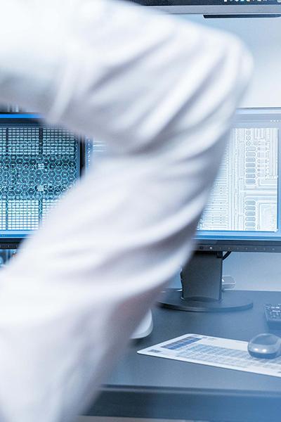 Blick auf MultiSEM Software