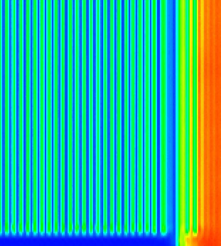 Eine Photomaske, die mit einem ZEISS AIMS 1x Qualifizierungsgerät analysiert wird