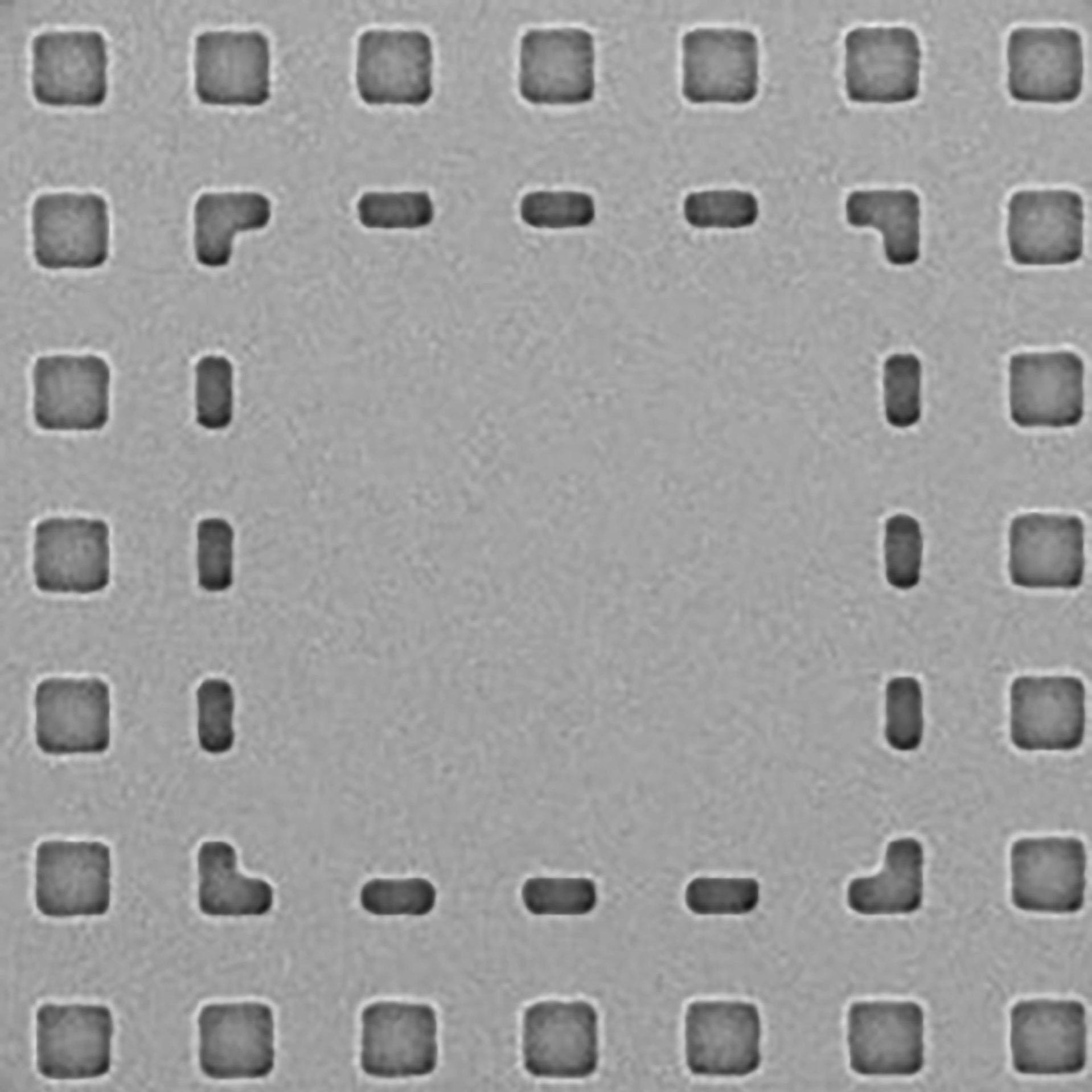 Highend Photomaske mit kleinsten Strukturen, die mit ZEISS MeRiT repariert werden können