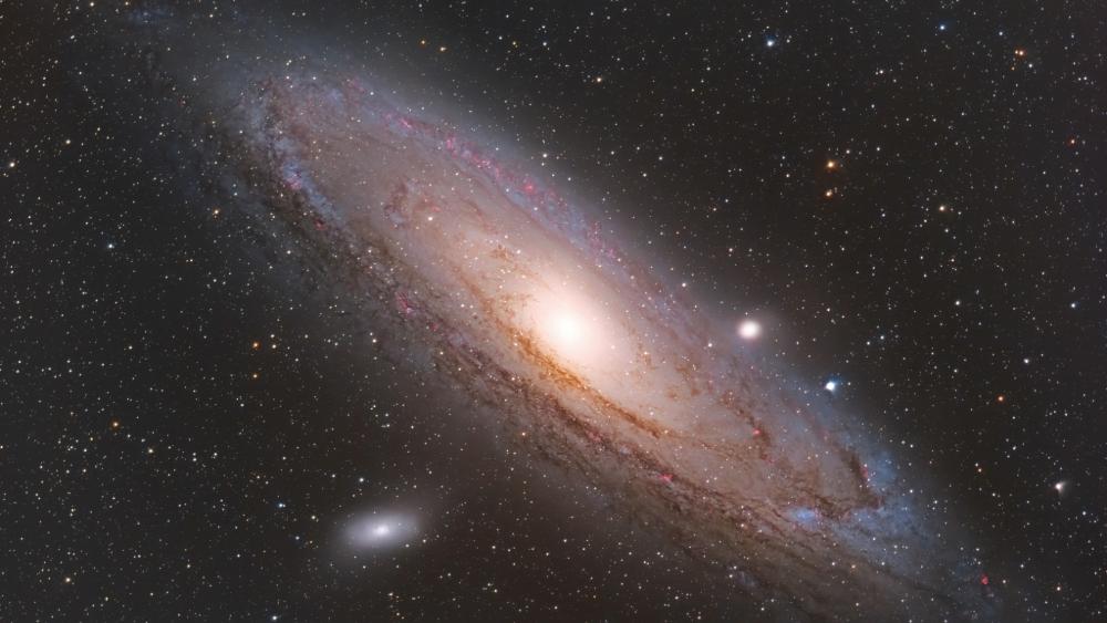 Ein beeindruckendes Bild der Andromeda-Galaxie