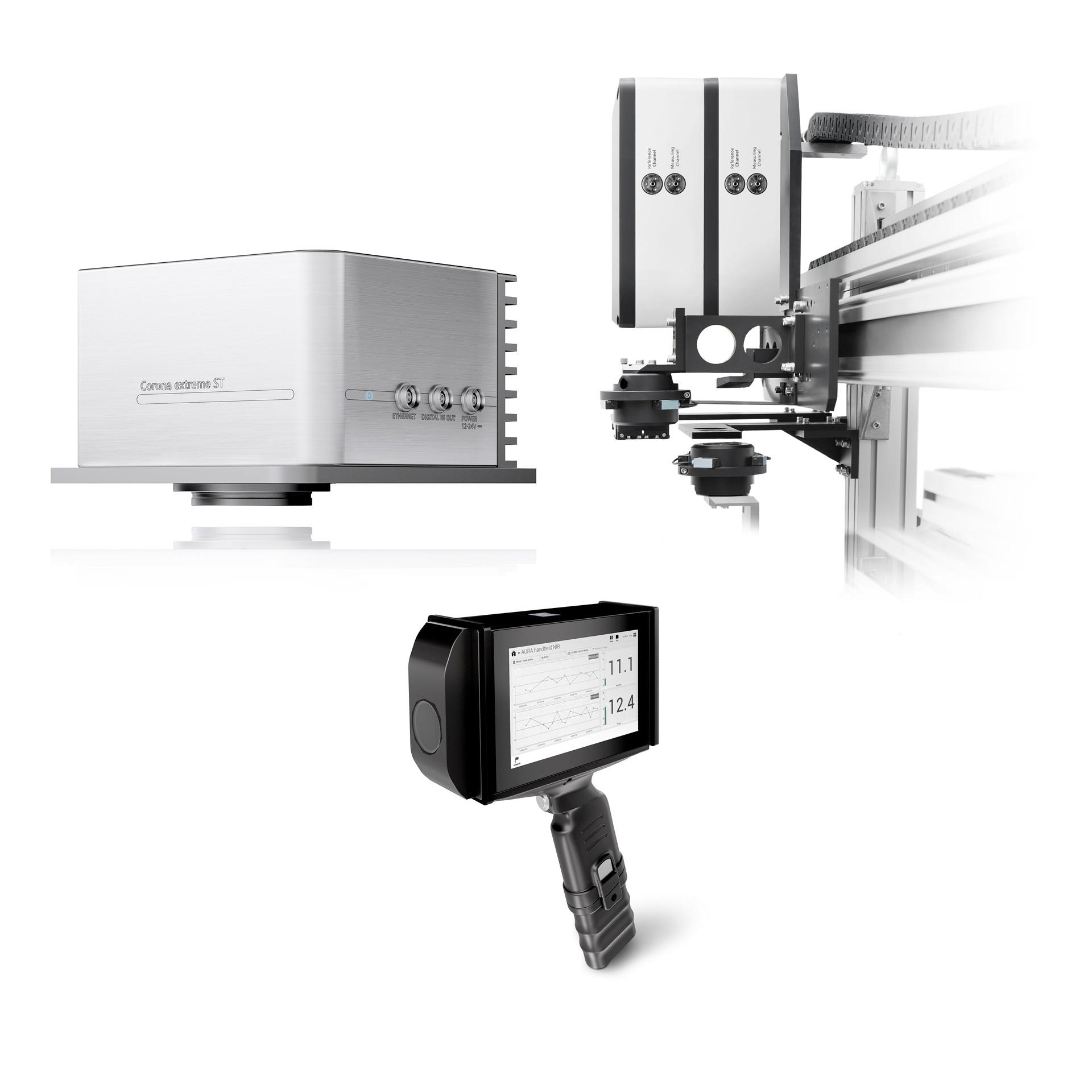 Collage verschiedener Spektrometersysteme von ZEISS Spectroscopy