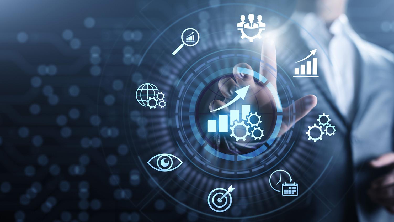 KPI, Key Performance Indicator, Optimierung von Geschäfts- und Industrieprozessen.